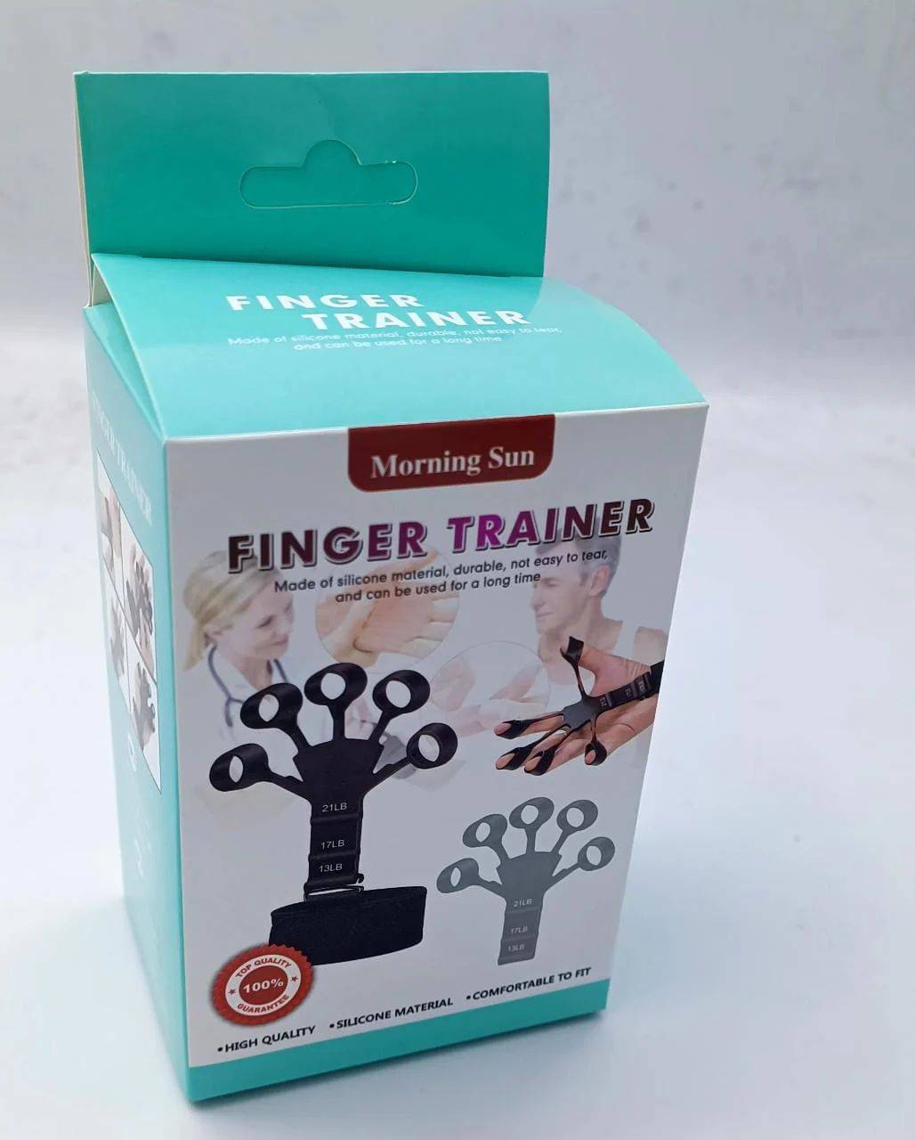 Metal-Hook Grip Strength Trainer – Adjustable Finger Exerciser for Hand & Forearm - Infinitygallery.store