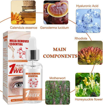 Milia Remover Essential Serum – Eye Fat Particle Removal & Hydration