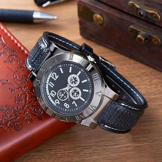 Military USB Lighter Watch for Men – Windproof, Rechargeable & Stylish - Infinitygallery.store