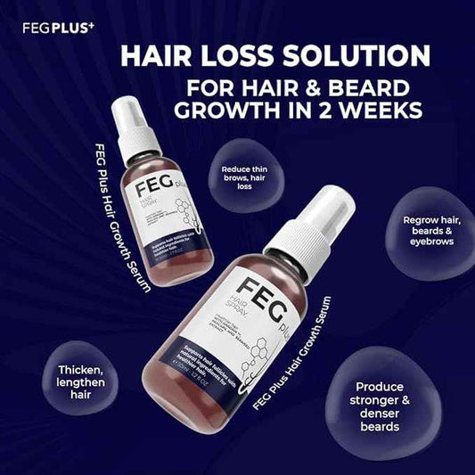 Hair Growth Spray PLUS with 5% Minoxidil – Accelerates Growth & Reduces Thinning (Original)