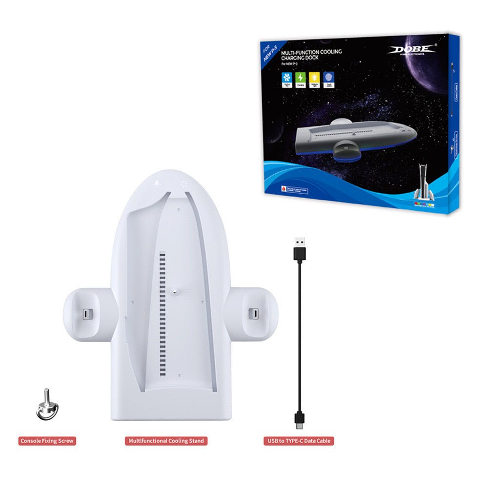 multifunction ps5 slim cooler pad uae