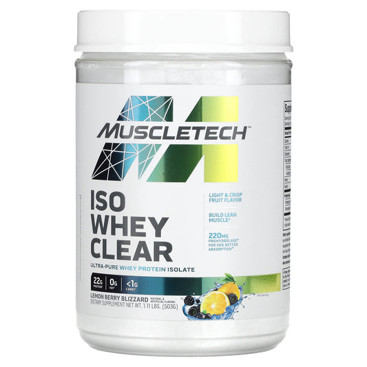 Muscletech- Iso Whey Clear (Original) © - Infinitygallery.store