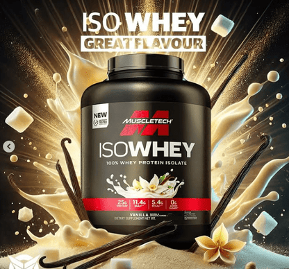 Muscletech- Iso Whey Vanilla (Original) © - Infinitygallery.store