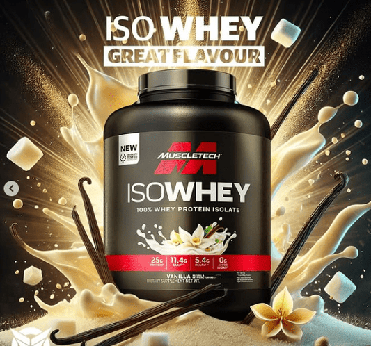 Muscletech- Iso Whey Vanilla (Original) © - Infinitygallery.store
