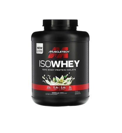 Muscletech- Iso Whey Vanilla (Original) © - Infinitygallery.store