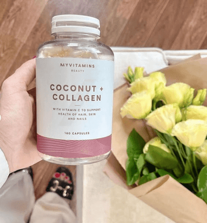 My Vitamins- Coconut & Collagen Capsules (Original) © - Infinitygallery.store
