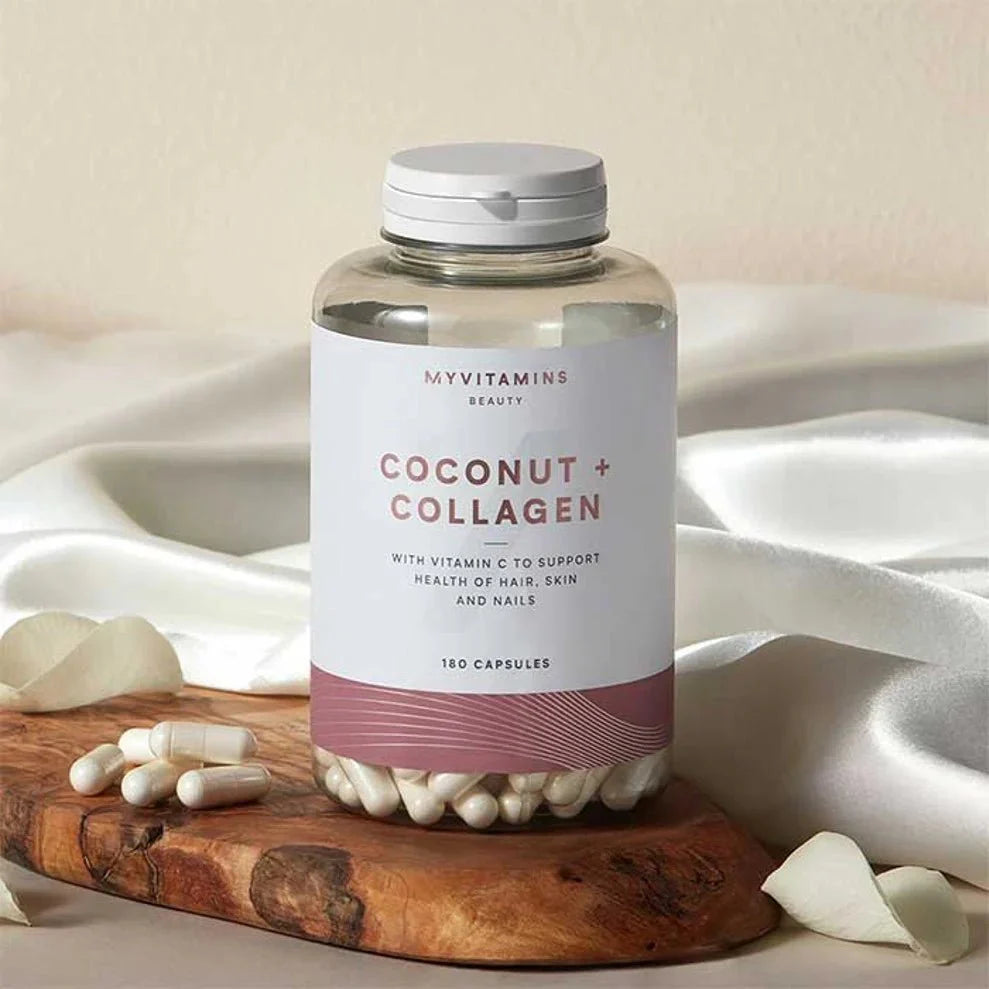 My Vitamins- Coconut & Collagen Capsules (Original) © - Infinitygallery.store