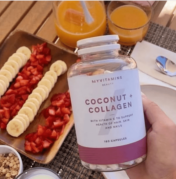 My Vitamins- Coconut & Collagen Capsules (Original) © - Infinitygallery.store
