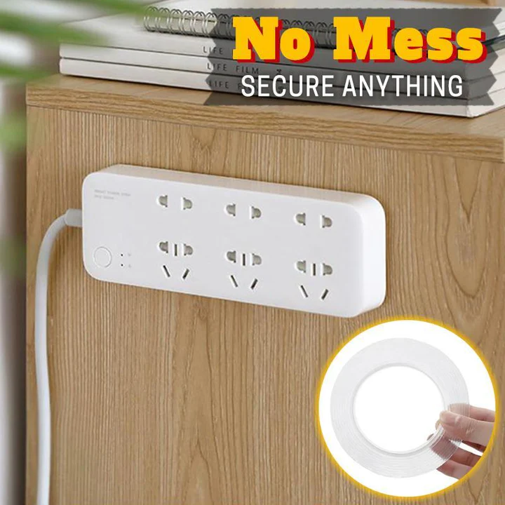 Double-Sided Nano Tape (2PCS) – Super Sticky, Reusable & Invisible! - Infinitygallery.store