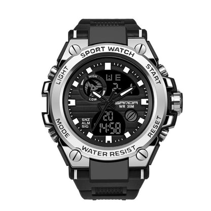 Outdoor Sports Dual Display Multi-Kinetic Electronic Watch | Infinity Gallery - Infinitygallery.store