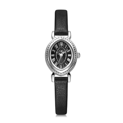 Oval Belt Quartz Fashion Watch – Compact, Waterproof & Stylish Design - Infinitygallery.store