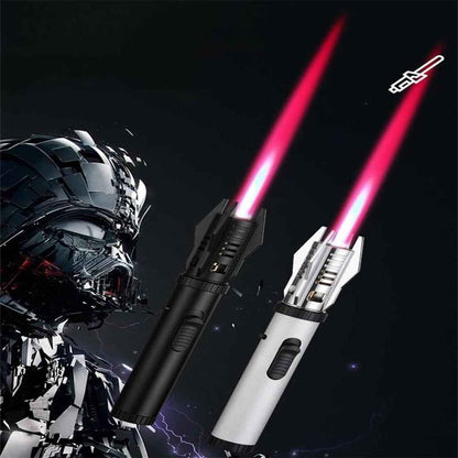 Planet Lightsaber Torch Lighter – Refillable Butane Jet Flame Windproof Design