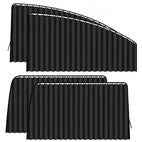 4pcs Portable Car Side Window Shade – UV Protection, Easy Install, Universal Fit