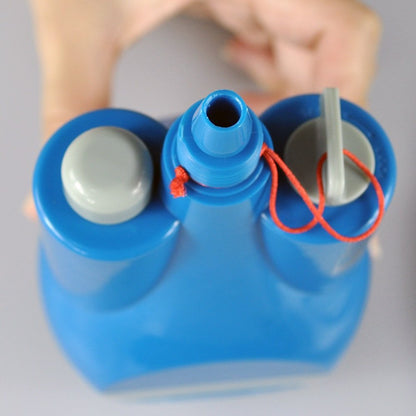 Portable Outdoor Shower Kit – USB Rechargeable Camping Shower with Foldable Bucket