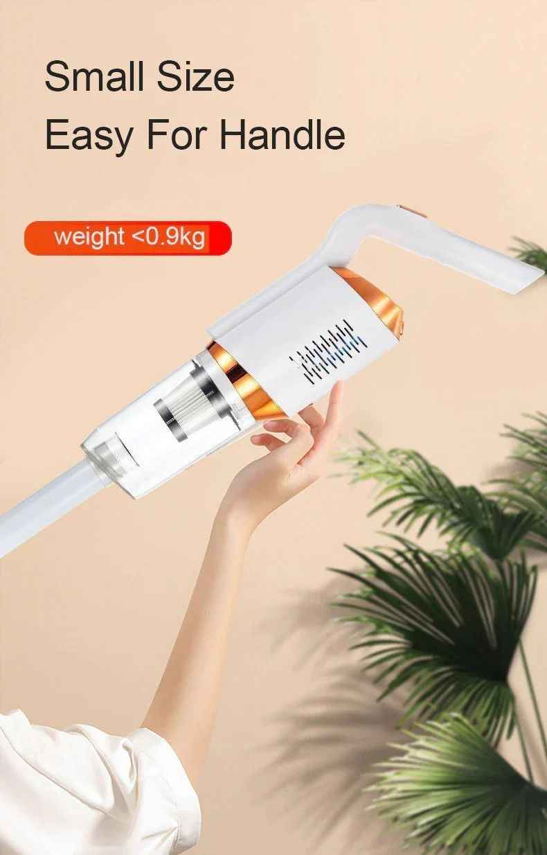 3-in-1 Cordless Handheld Vacuum Cleaner – 7500PA Suction, LED Light & HEPA Filter