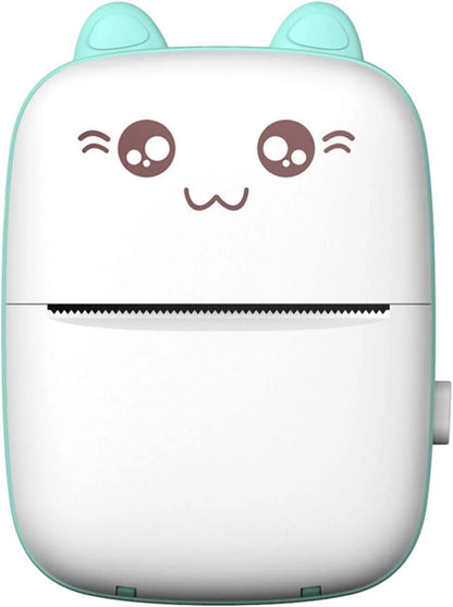 Portable Mini Pocket Printer – Bluetooth Thermal Printer (Inkless, 200 DPI) - Infinitygallery.store