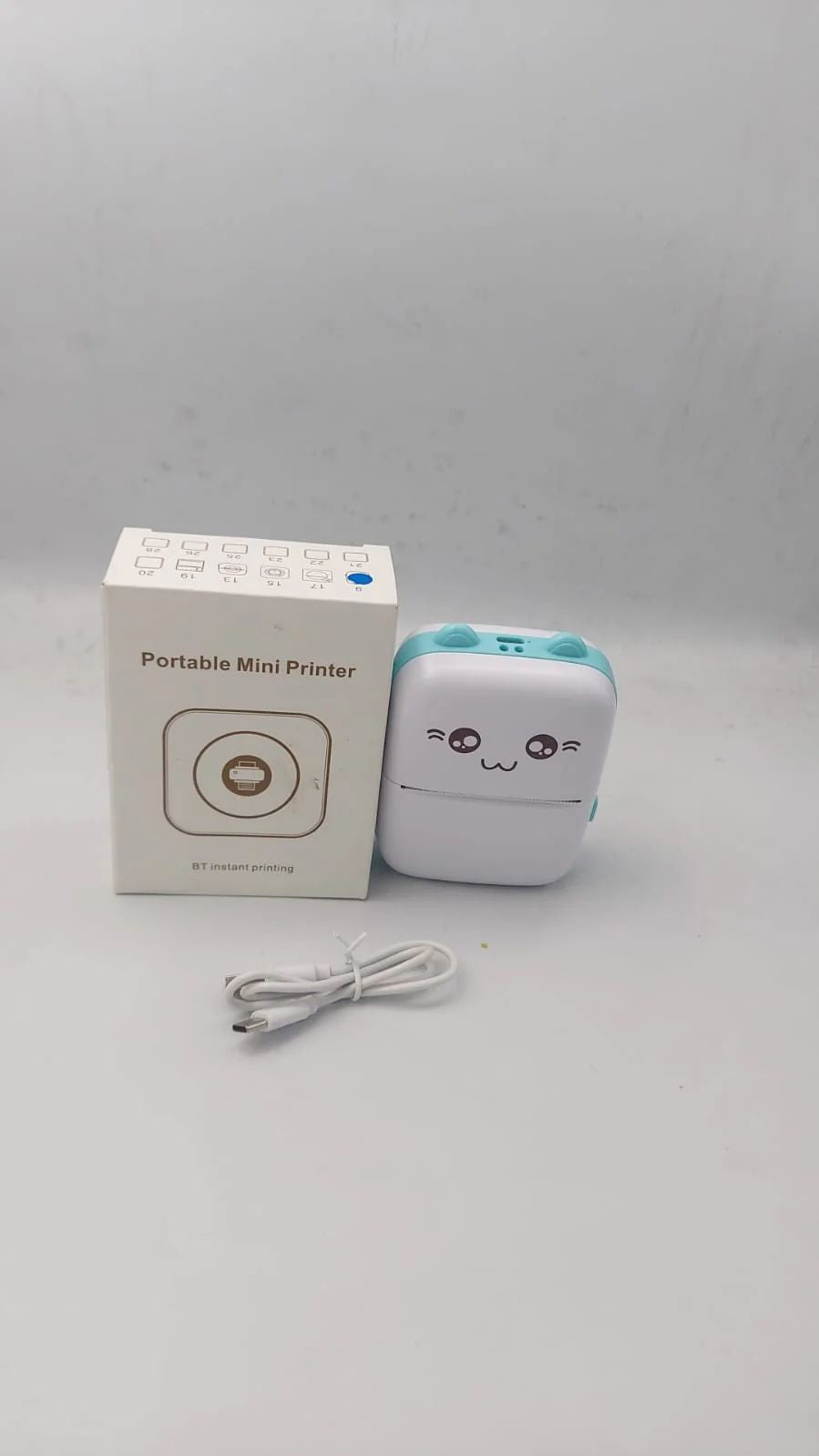 Portable Mini Pocket Printer – Bluetooth Thermal Printer (Inkless, 200 DPI) - Infinitygallery.store