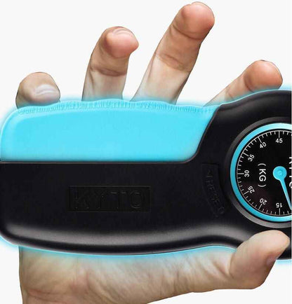 Hand Grip Meter Dynamometer – Adjustable Hand Strength Trainer & Force Gauge (55kg Max)