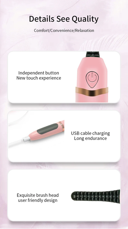 Electric Eyelash Curler – Long-Lasting Heated Curl - Infinitygallery.store