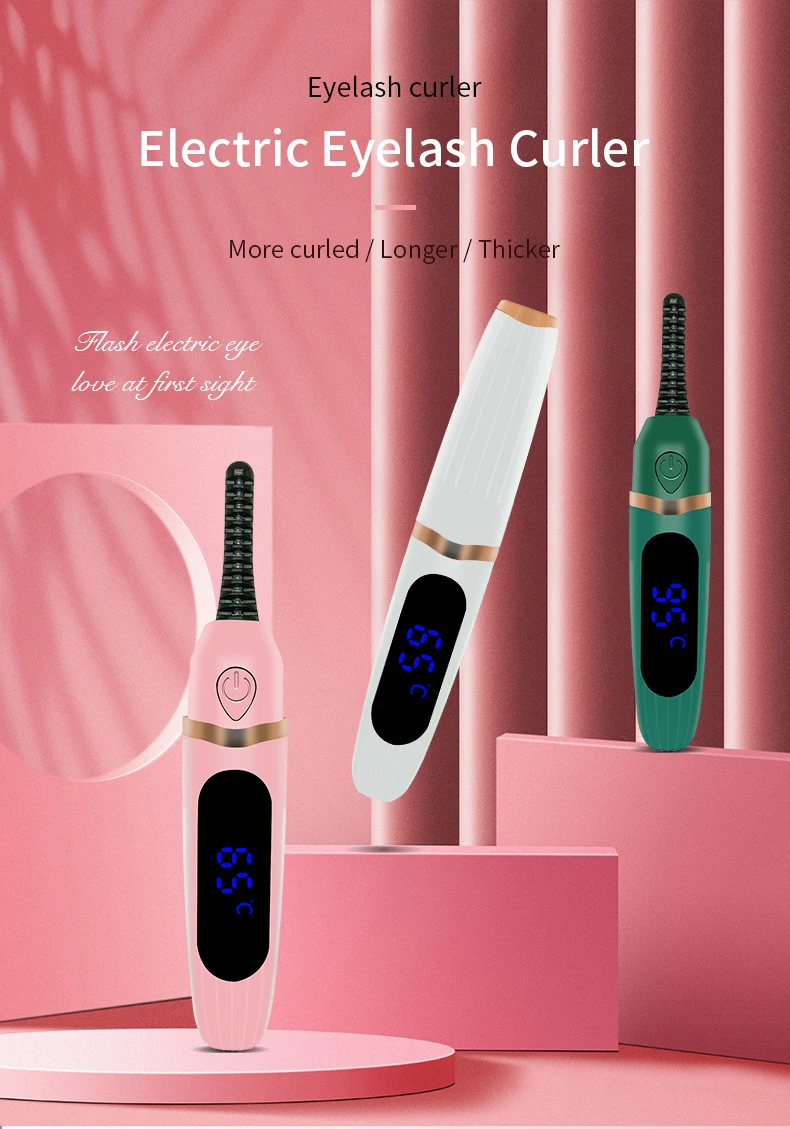 Electric Eyelash Curler – Long-Lasting Heated Curl - Infinitygallery.store