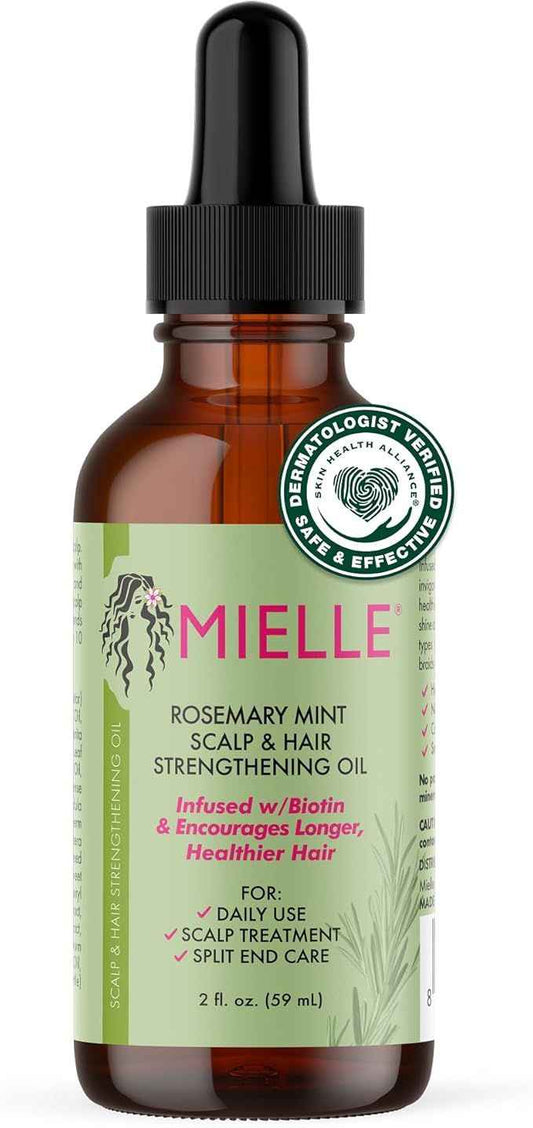 Rosemary Mint Scalp & Hair Strengthening Oil – Revitalize, Strengthen & Shine (Original)