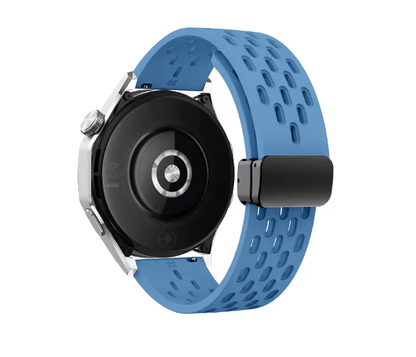 Heavy-Duty Silicone Watch Strap – Rugged Buckle Edition for Apple Watch & Smartwatches - Infinitygallery.store
