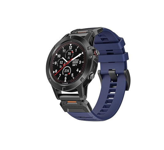 Heavy-Duty Silicone Watch Strap – Rugged Buckle Edition for Apple Watch & Smartwatches - Infinitygallery.store