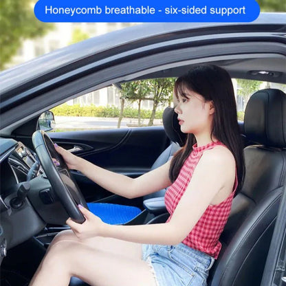 Gel Seat Cushion – 900g Silicone Ice Pad for Car, Office, Home & Wheelchair | Cooling, Orthopedic, Non-Slip Support Pad - Infinitygallery.store