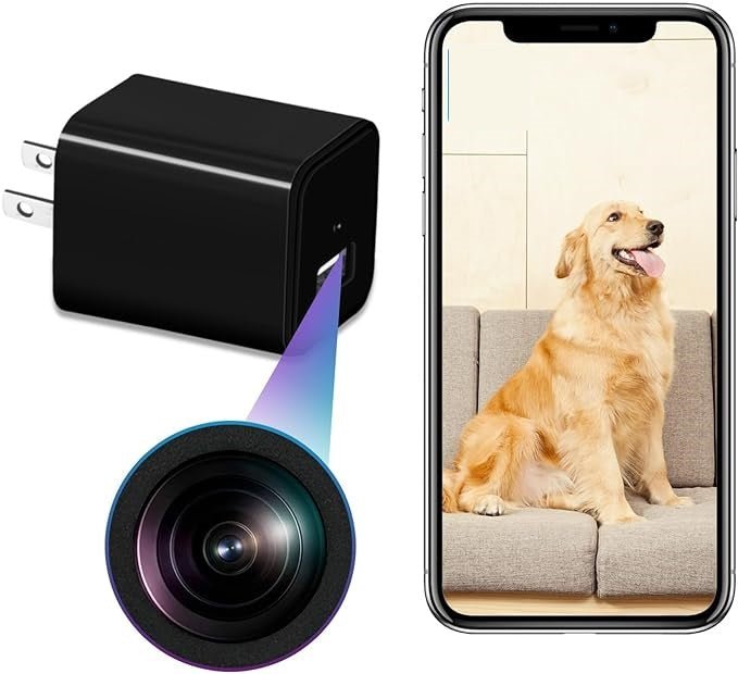 Caméra intelligente avec chargeur intégré - Infinitygallery.store