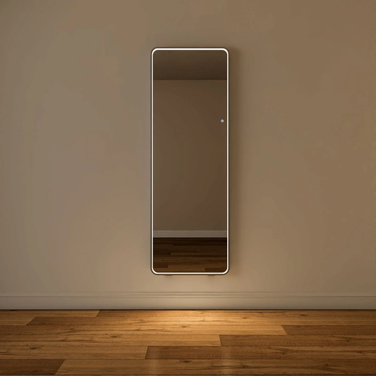 Full-Length LED Dressing Mirror – 160x53cm with Adjustable Light & Smart Touch - Infinitygallery.store