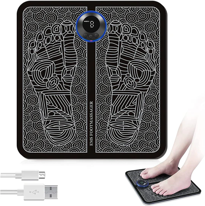 Portable EMS Foot Massager – 6 Modes for Relaxation & Circulation - Infinitygallery.store