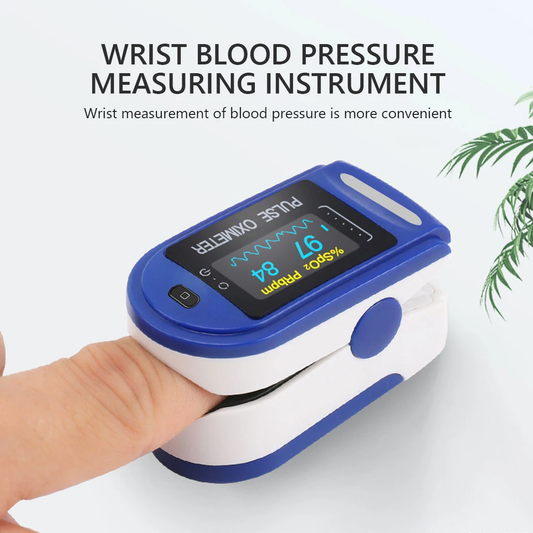 Portable Finger Tip Pulse Oximeter – Accurate SpO₂ & Pulse Rate Monitor - Infinitygallery.store