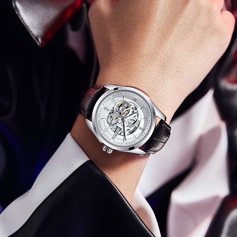 Strong Luminous Automatic Mechanical Waterproof Sports Watch | Infinity Gallery - Infinitygallery.store