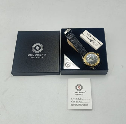Military USB Lighter Watch for Men – Windproof, Rechargeable & Stylish - Infinitygallery.store