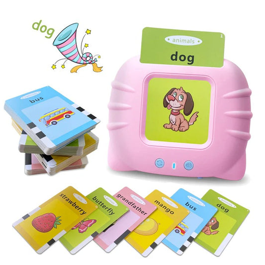 Talking Flash Cards for Toddlers – 224 Sight Words Learning Toy | Educational Speech Development Game (Ages 1-5 - Infinitygallery.store