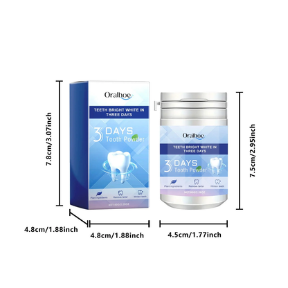 2 Pcs Teeth Whitening Powder – Instant Bright Smile - Infinitygallery.store