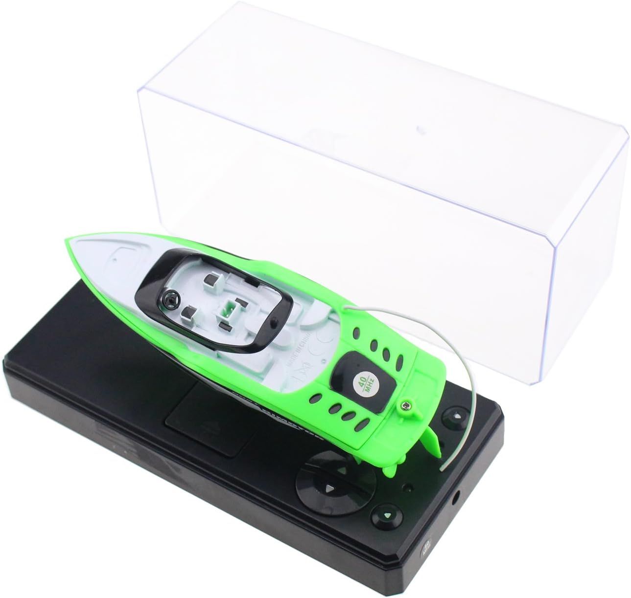 Mini Remote Control Racing Boat – Fast RC Speedboat Water Toy for Kids - Infinitygallery.store