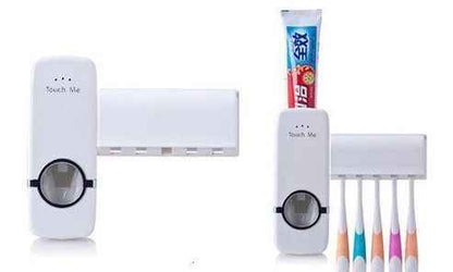 Wall-Mounted Toothpaste Dispenser & Toothbrush Holder | Infinity Gallery