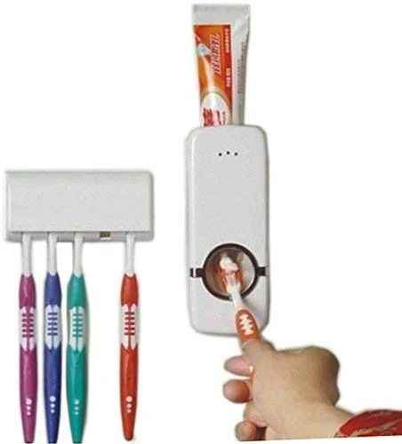 Wall-Mounted Toothpaste Dispenser & Toothbrush Holder | Infinity Gallery