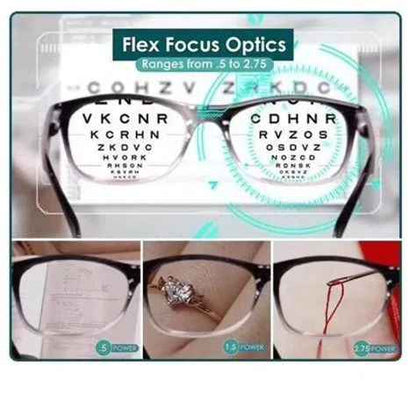 Adjusting Optics Lightweight Unisex Eyeglasses – Infinity Gallery