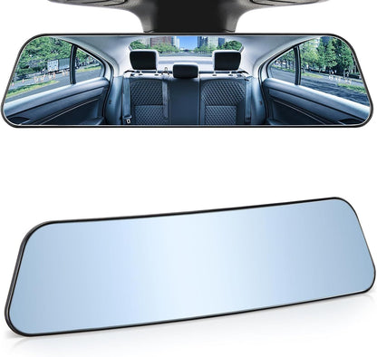 Wide Angle Rearview Mirror – Anti-Glare Universal Clip-On Car Mirror - Infinitygallery.store