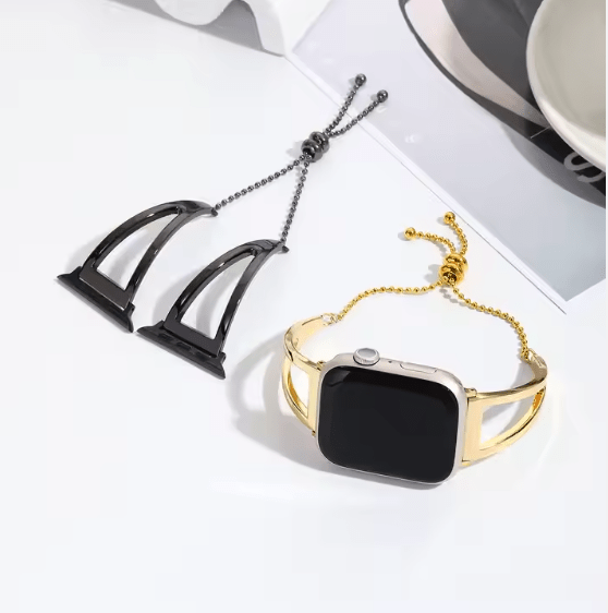 Watch Band Bangle – Stainless Steel Replacement Strap for Classic & Smart Watches - Infinitygallery.store