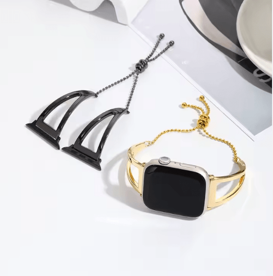 Watch Band Bangle – Stainless Steel Replacement Strap for Classic & Smart Watches - Infinitygallery.store
