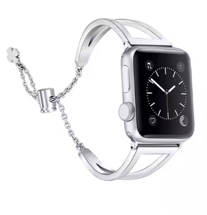 Watch Band Bangle – Stainless Steel Replacement Strap for Classic & Smart Watches - Infinitygallery.store
