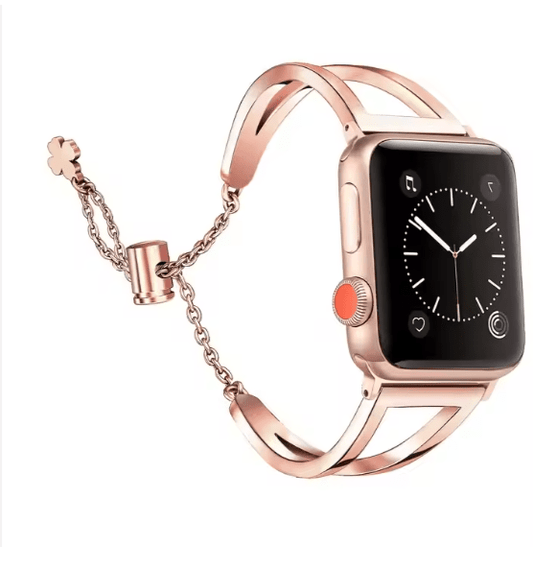 Watch Band Bangle – Stainless Steel Replacement Strap for Classic & Smart Watches - Infinitygallery.store