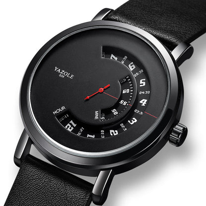 Men's Turntable Quartz Watch – Waterproof Casual Timepiece - Infinitygallery.store