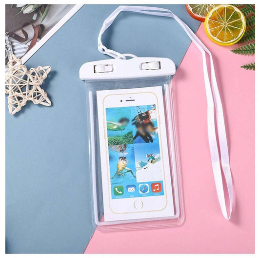 Universal Waterproof Phone Cover – Touchscreen Pouch with Secure Seal & Lanyard