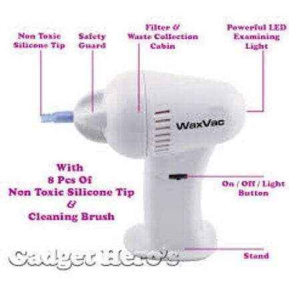 Cordless Ear Cleaner with Gentle Suction & Examining Light – Safe & Effective Wax Removal Tool