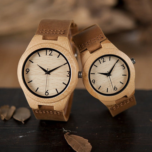 Wooden Watch – Casual Natural Wood Timepiece for Everyday Wear - Infinitygallery.store