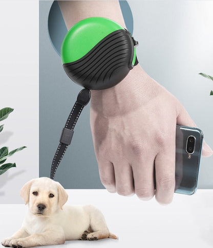 Wrist-Type Pet Leash – Hands-Free Retractable Strap for Dogs & Cats - Infinitygallery.store